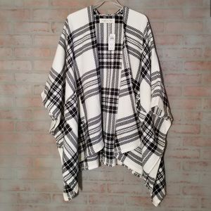 Abercrombie & Fitch Women's Poncho Wrap w/ Pockets